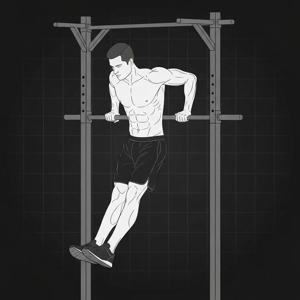 Straight Bar Dips